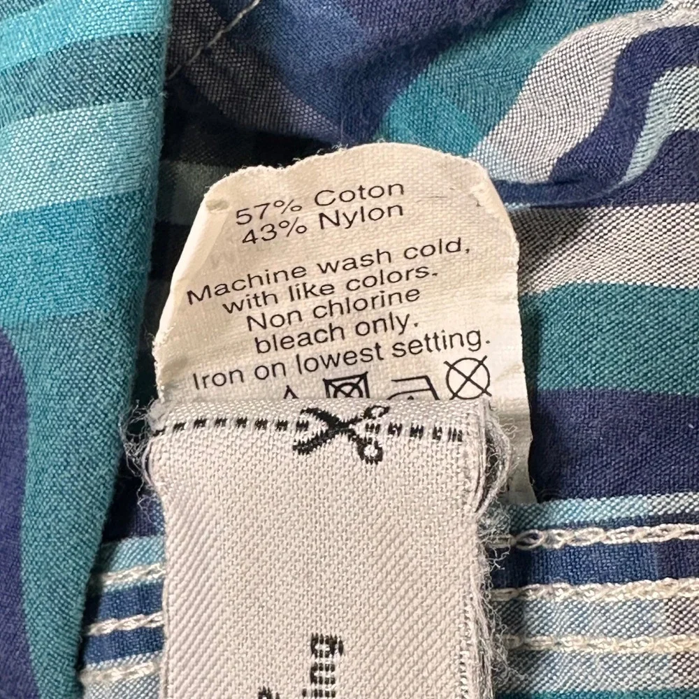J.Crew‎ Mens Blue Teal Plaid Board Shorts Swim Trunks Size 30 Cargo Pocket